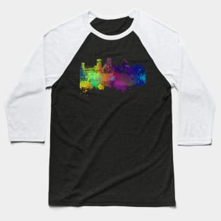 Colourful Stone Henge Baseball T-Shirt